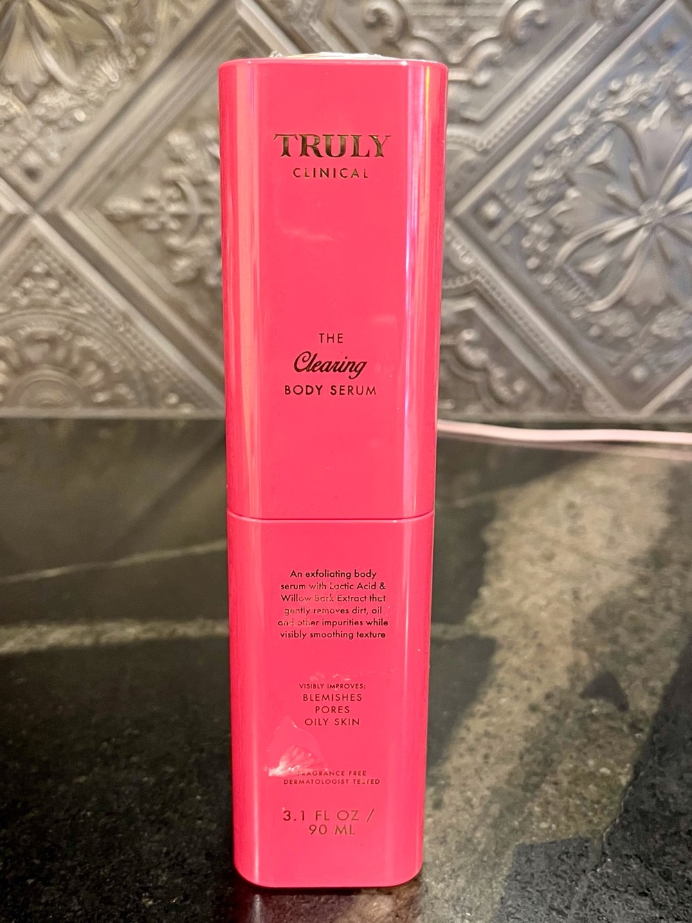 TRULY Clinical Pink Clearing Body Serum - Exfoliating Body Serum